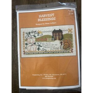 Imaginating Harvest Blessings Cross Stitch Kit #2739 Brand New